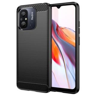 Forcell Carbon Case pro Xiaomi Redmi 12C černé (Forcell Carbon Case pro Xiaomi Redmi 12C černé)