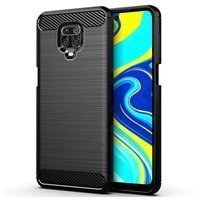 Forcell Carbon Case pro Xiaomi Redmi Note 9S / 9Pro, černé (Zadní gelový kryt Carbon pro Xiaomi Redmi Note 9S / 9Pro, černé)