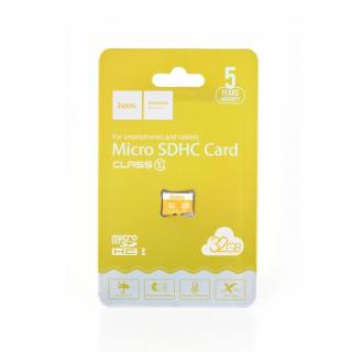 Hoco Paměťová karta microSD TF High Speed ​​​​Memory 32GB Class 10