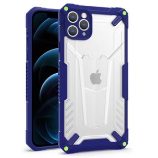 Hybrid Case kryt pro iPhone 12 Pro, modrý (Zadní plastovo-gelový kryt Hybrid case pro iPhone 12 Pro, modrý)