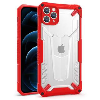 Hybrid Case kryt pro iPhone 13, červený  (Zadní plastovo-gelový kryt Hybrid case pro iPhone 13, červený)