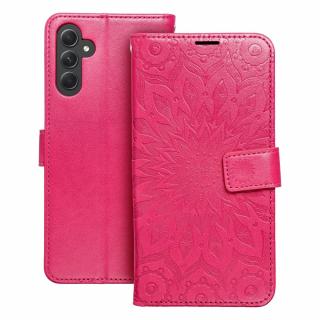 Otevírací pouzdro Forcell Mezzo book pro Samsung Galaxy A25 5G magenta mandala (Otevírací pouzdro Forcell Mezzo book pro Samsung Galaxy A25 5G magenta mandala)