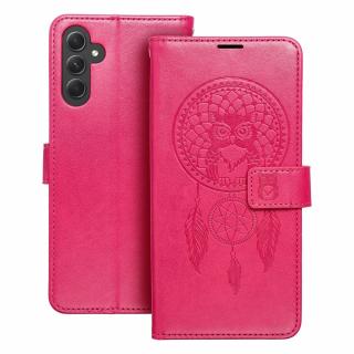 Otevírací pouzdro Forcell Mezzo book pro Samsung Galaxy A34 5G magenta lapač snů