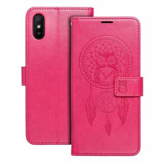 Otevírací pouzdro Forcell Mezzo book pro Xiaomi Redmi 9A magenta lapač snů