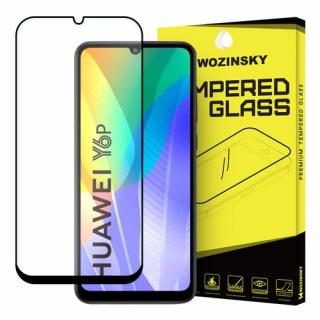 Wozinsky Full Glue tvrzené sklo pro Huawei Y6P černé (Tvrzené sklo Wozinsky pro Huawei Y6P, celoplošné lepení, černé)