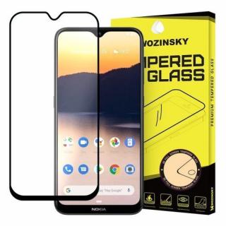 Wozinsky Full Glue tvrzené sklo pro Nokia 2.3 černé (Tvrzené sklo Wozinsky pro Nokia 2.3, celoplošné lepení, černé)