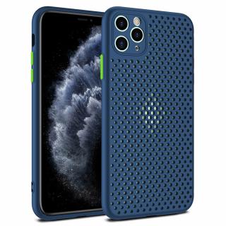 Zadní silikonový kryt Breath Case na Huawei P40 lite, modrý (Zadní silikonový kryt Breath Case na Huawei P40 lite, modrý)