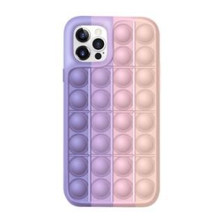 Zadní silikonový kryt Bubble Pop It pro iPhone 12 Pro Max, vzor 1 (Zadní silikonový kryt Bubble Pop It pro iPhone 12 Pro Max, vzor 1)