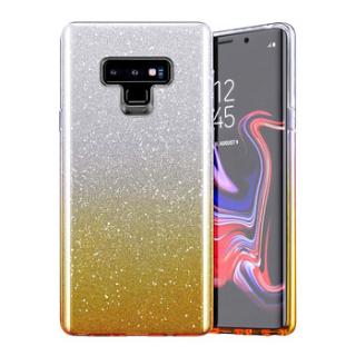 Zadní silikonový kryt Shining Bling pro Samsung A13 stříbrno-zlatý (Zadní silikonový kryt Shining Bling pro Samsung A13 stříbrno-zlatý)