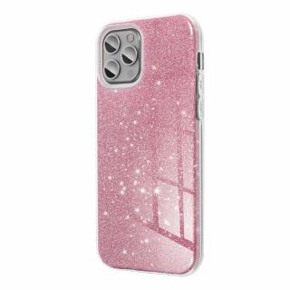 Zadní silikonový kryt Shining Bling pro Samsung Galaxy A14 / A14 5G růžový (Zadní silikonový kryt Shining Bling pro Samsung Galaxy A14 / A14 5G růžový)