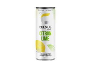 Celsius Energetický Nápoj Lemon Lime - Příchuť  Citron Limetka - 355ml