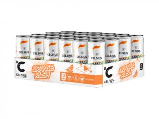 Celsius Energetický Nápoj Orange Rush - Pomeranč - 355ml - Box 24 kus