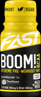 Fast Boom Pre-Workout a BCAA shot Tropical - 60ml