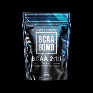 PureGold BCAA Bomb 2:1:1 - 500 g Příchuť: Cola