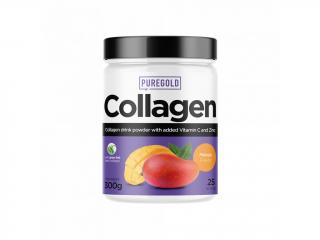 PureGold Kolagen Bovine + vit. C - 300 g Příchuť: Zelené Jablko