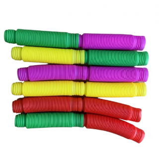 Antistresový Pop-tube Pack JUMBO XXL 20x4 cm 4 ks