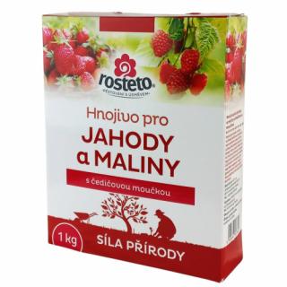 Hnojivo Rosteto s čedičovou moučkou - jahody a maliny 1 kg