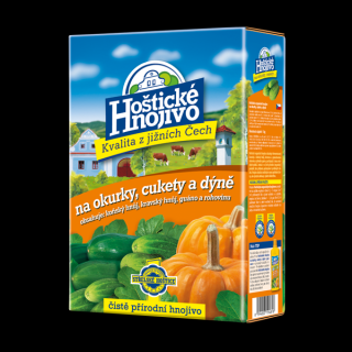 Hoštické - okurky a cukety 1 kg s guánem