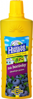 Hoštické tekuté - borůvky 500 ml s guánem