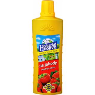 Hoštické tekuté - jahody 500 ml s guánem