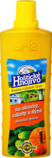 Hoštické tekuté - okurky a cukety 500 ml (s guánem)