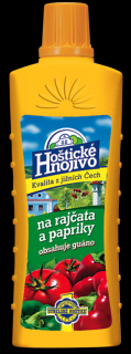 Hoštické tekuté - rajčata a papriky 500 ml s guánem