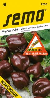 Paprika Habanero Chocolate - zel. velmi silně pálivá 15s /SHU 450 000/