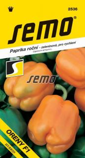 Paprika Oreny F1 - zel. sladká rychl 15s