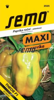 Paprika Theos F1 - zel. sladká 15s - série MAXI