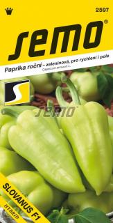 Paprika zel. sladká F1 - Slovanus F1 (SM-SL) 15s