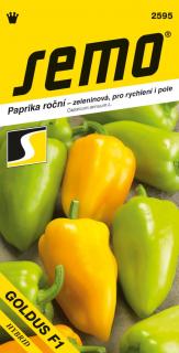 Paprika zel. sladká - Goldus F1 15s