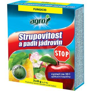 Strupovitost a padlí jádrovin STOP - 3 x 8 g