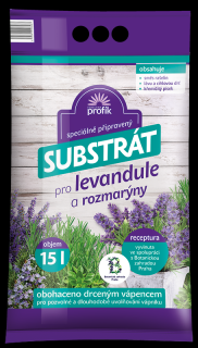 Substrát Forestina Profík - Levandule, rozmarýny 15 l