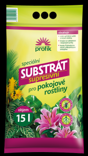 Substrát pro pokojové rostliny - Supresivní 15l