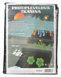 Tkaná textilie 90g - 2,0 x 5 m černá