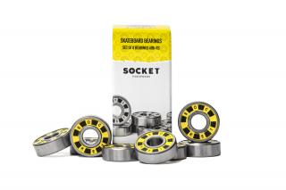 Skateboard bearings Socket yellow