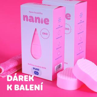 Nanie Pure 12 ks – Čisticí nano houbičky + dárek