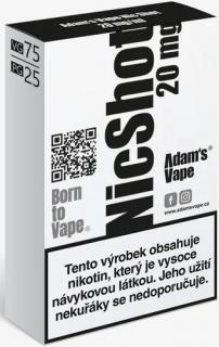 Adams Vape NicSalt VG75/PG25 20 mg 5 x 10 ml