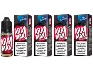 Aramax 4Pack Max Blueberry 4 x 10 ml 12 mg