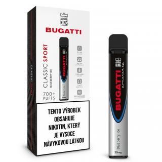 AROMA KING BUGATTI AROMA KING BUGATTI CLASSIC SPORT BLUEBERRY ICE 20 MG 700+ POTAŽENÍ 1 KS