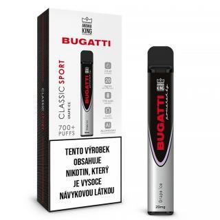 AROMA KING BUGATTI CLASSIC SPORT GRAPE ICE 20 MG 700+ POTAŽENÍ 1 KS