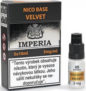 Báze Imperia Velvet 5x10ml, 3mg