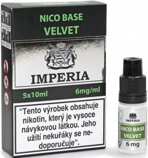 Báze Imperia Velvet 5x10ml, 6mg