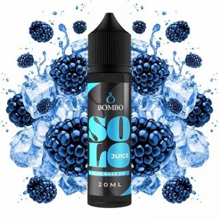 Bombo Solo Juice Blue Razz Ice S & V 20 ml