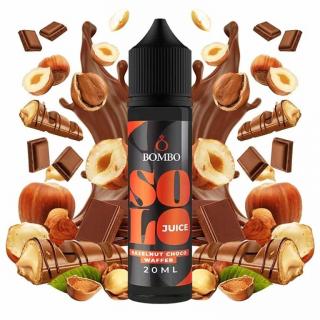 Bombo Solo Juice Hazelnut Choco Waffer S & V 20 ml