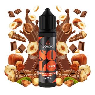 Bombo Solo Juice S & V Hazelnut Choco Waffer 15 ml