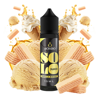 Bombo Solo Juice S & V Vanilla Biscuit 15 ml