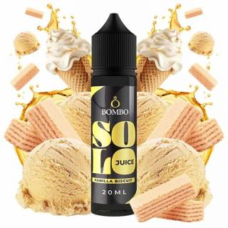 Bombo Solo Juice Vanilla Biscuit S & V 20 ml