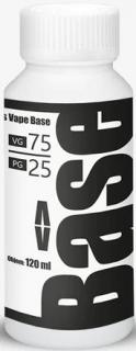 Chemická směs Adams Vape Base 120ml VG75-PG25 0mg