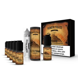 E-liquid DIY sada Premium Tobacco 6x10ml / 12mg: Deluxe Tobacco